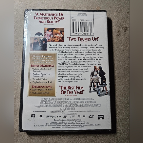 LIFE IS BEAUTIFUL DVD - Picture 2 of 2